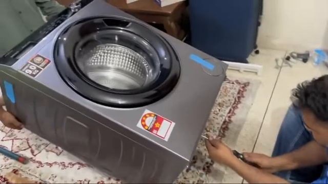 Haier Front Loading Washing Machine | HW90 | 9KG Unboxing смотреть онлайн