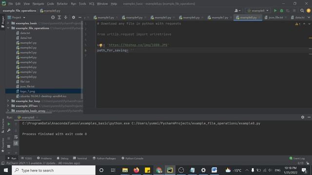 Download file using python with requests ! urllib.request - example 58 смотреть онлайн