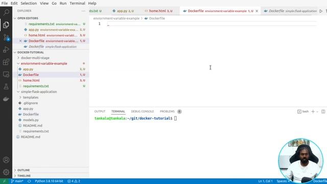 #6 Docker container కి environment variable ఎలా పాస్ చేయాలి? | Tankala Telugu смотреть онлайн