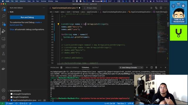 Listas, Arrays e Matriz - Java- - TORNE-SE UM PROGRAMADOR смотреть онлайн
