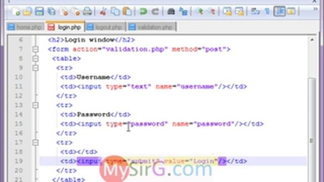 Login Example in PHP part 2 of 4 смотреть онлайн