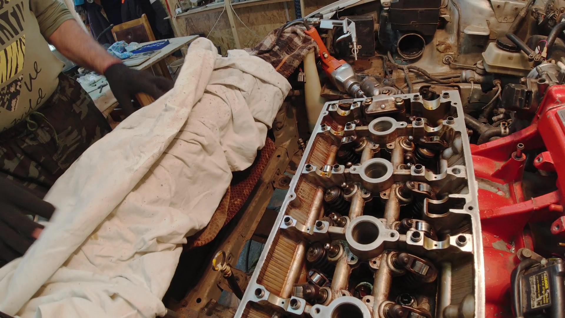 Ремонт автомобиля своими руками. Восстановление резьбы в ГБЦ смотреть онлайн