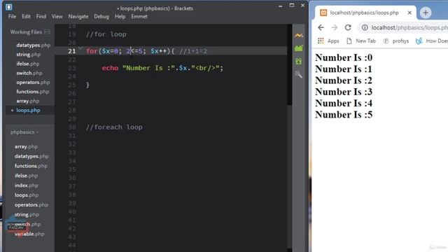16 || For Loop || foreach loop || Loops || PHP 8 || Intro to PHP for beginners || CODE смотреть онлайн