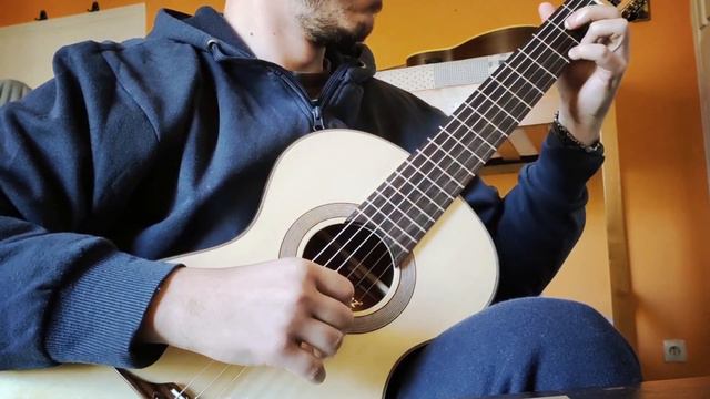 Francisco Tárrega - Lágrima cover смотреть онлайн