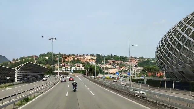 Дальнобой. Швейцария. Переезд границы пустым. Chiasso. смотреть онлайн