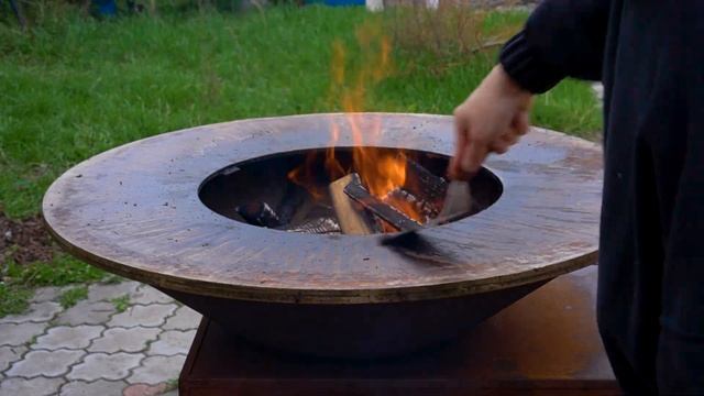 Первый розжиг Holla Grill. Уход за грилем. Кухня на огне. смотреть онлайн