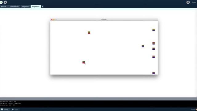 Genetics Simulation In Processing/Java смотреть онлайн