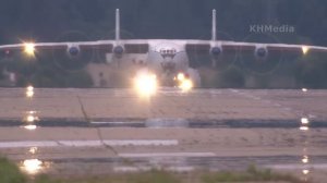 Ан-22 Антей мощный взлёт самого большого турбовинтового самолёта в мире RA-09341