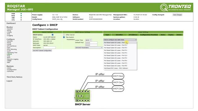How to Set up DHCP Server on a ROQSTAR Ethernet Switch смотреть онлайн
