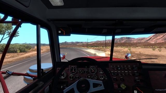 ATS Project 3XX - Road Rrain in Nevada ? [281] American Truck Simulator смотреть онлайн