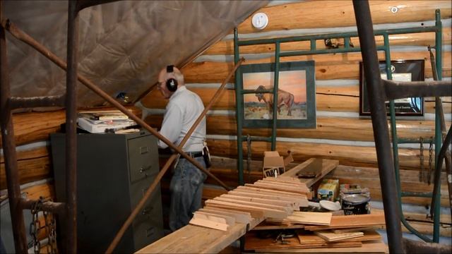 Tongue & Groove Ceilings in the Log Home at Camp Serendipity смотреть онлайн