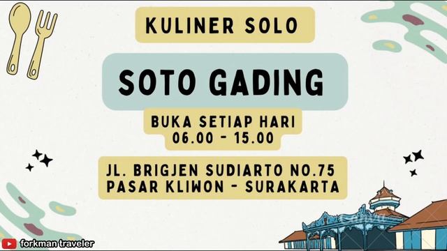 KULINER SOLO YANG TERKENAL ENAK DAN WAJIB KALIAN COBAIN смотреть онлайн