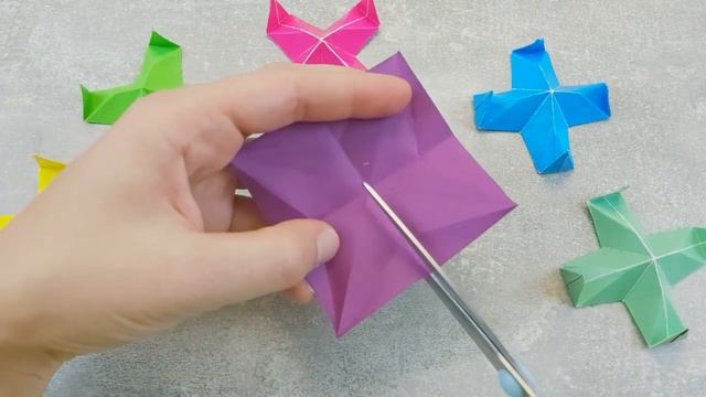 DIY- Ловушка из бумаги. Оригами для начинающих. Поделки для детей. смотреть онлайн