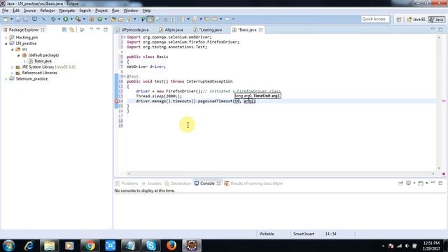 wait in Selenium Tutorial 02 (www way2testing com) смотреть онлайн