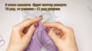 Детское платье спицами с узором из кос /  реглан снизу/ подробный мк / Ч 2