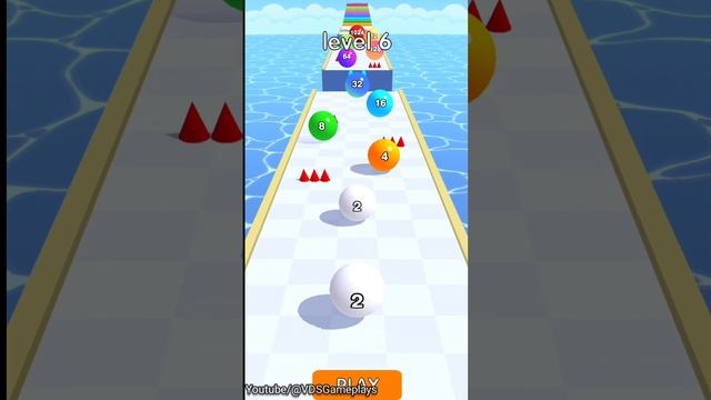 Run Ball 3D! Ball Run Game Levels (1-10) Android iOS Gameplay смотреть онлайн