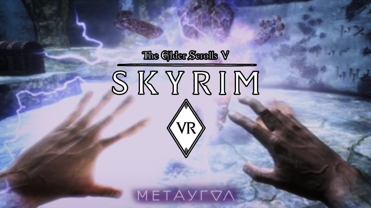 Skyrim VR. Укрощаем виртуальных драконов.