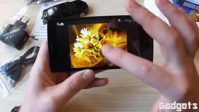 Fly IQ4505 ERA Life 7 Quad Обзор смартфона смотреть онлайн