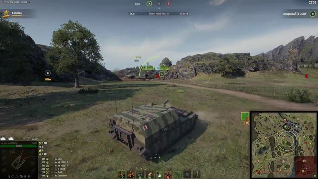 World of Tanks Линия Фронта как получить Генерала за 2228 урона смотреть онлайн
