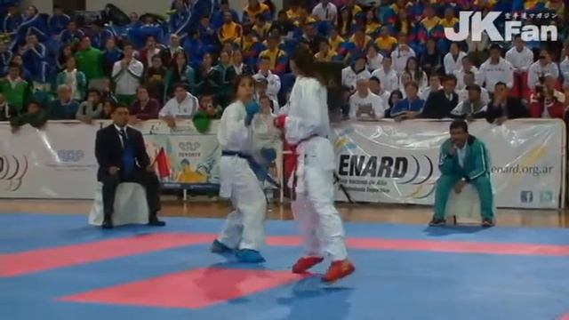 Final Female Kumite (61kg) PKF Senior Championships 2013 - ファイナル女子組手（61キロ）PKFシニア選手権2013年[Full Match смотреть онлайн