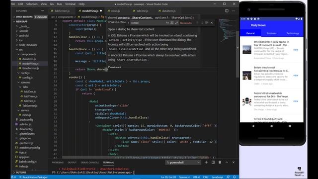 News App In React Native (with Source Code) part 4 смотреть онлайн