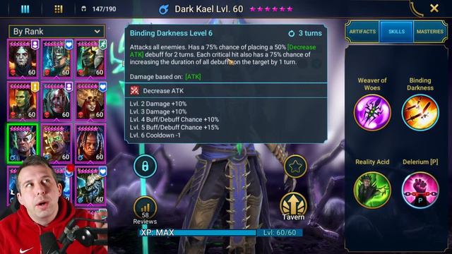 DARK KAEL INSANE BUDGET UNKILLABLE COMBO! Raid: Shadow Legends смотреть онлайн