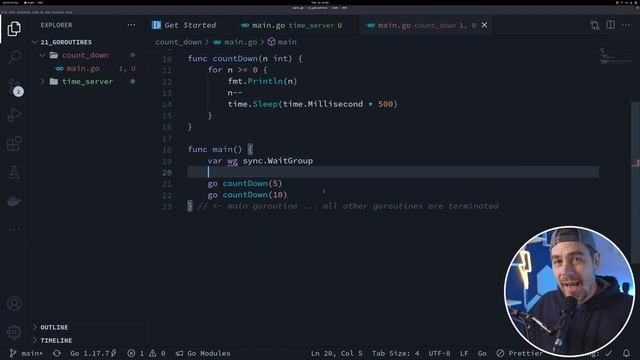 Goroutines and Channels | Learn Concurrency in Go смотреть онлайн