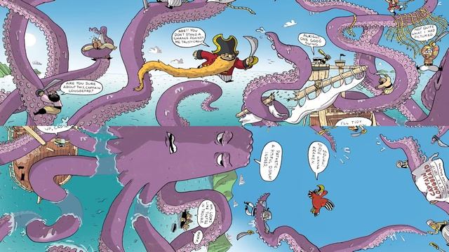 Captain Longbeard - 360° Comic смотреть онлайн