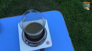 Золото из шлиха. Gold from concentrate