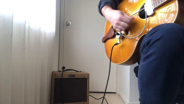 Roderick Octigan Archtop, Stimer ST51 Pickup and Vintage Fender Amp смотреть онлайн