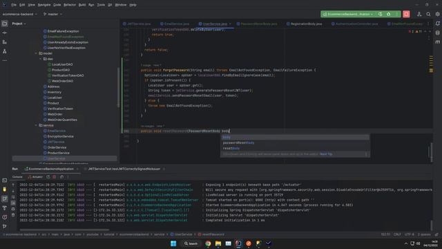 Let’s Build an E-Commerce Store with a Spring Boot Backend - Episode 16: Password Resetting смотреть онлайн