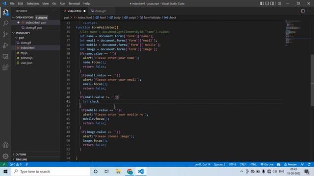 The Modern JavaScript Tutorial | Part 33 | JavaScript Form Validation | Tech Quick Learner смотреть онлайн