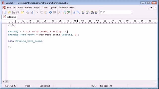 Beginner PHP Tutorial 34 String Functions Part 1 смотреть онлайн