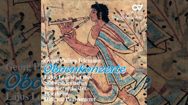 Telemann: Concerto For Oboe D'amore, TWV 51:G3 - I. Soave