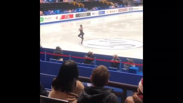 Alina Zagitova World Champ 2019 Practice Day смотреть онлайн