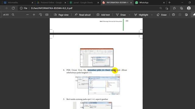 OLE (Object Linking Embedding) Excel dan PowerPoint смотреть онлайн