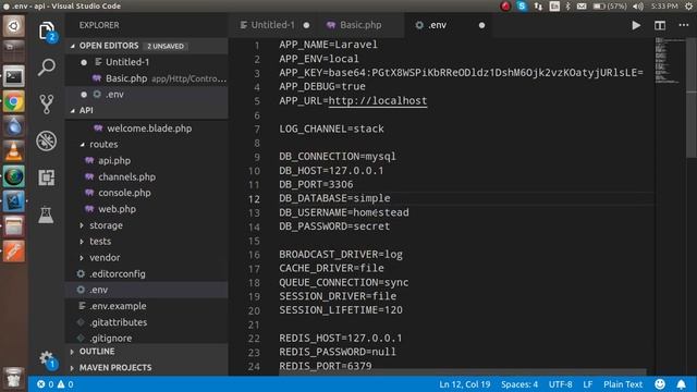 laravel api tutorial # 3 make get api смотреть онлайн