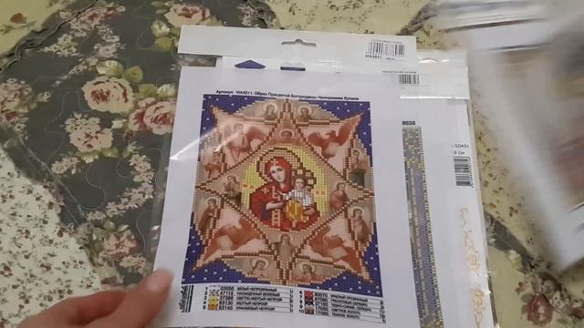 ПОКУПКИ- ПОДАРКИ НА ДЕНЬ РОЖДЕНИЯ//ВЫШИВКА КРЕСТИКОМ И БИСЕРОМ смотреть онлайн