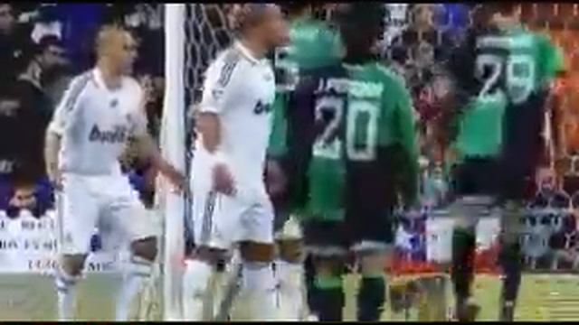 Debut de Faubert con el Real Madrid смотреть онлайн