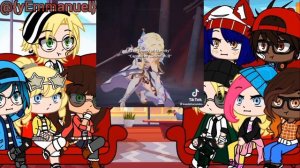 MLB react to Marinette's Past as Lumine! | Gacha Club