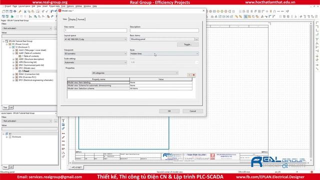 Inserting Model Views (Manual) | EPLAN Education смотреть онлайн