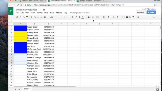 Random Group Picker Using Google Sheets смотреть онлайн