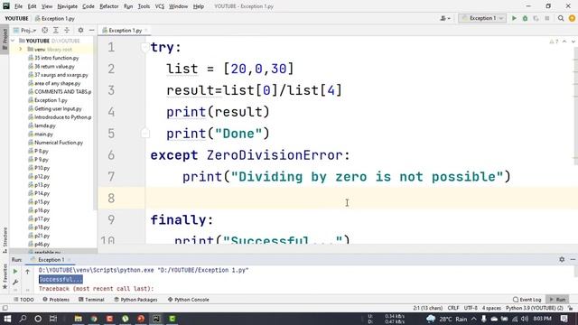 Python Bangla Tutorials 48 : Exception Handling (part-3) смотреть онлайн