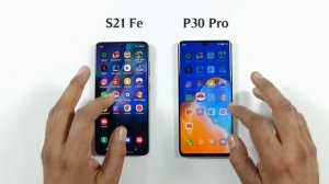 Samsung S21 FE 5G vs Huawei P30 Pro | SPEED TEST