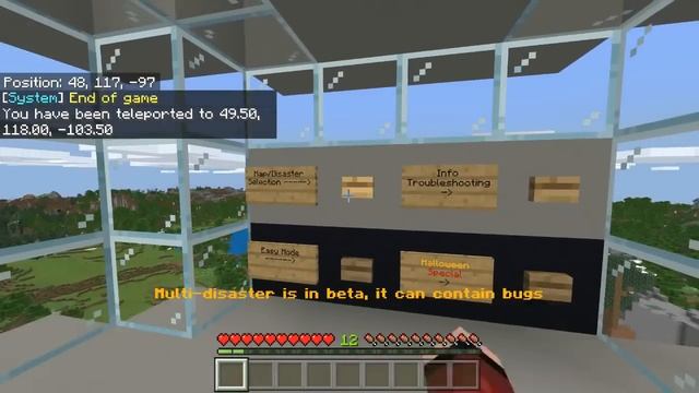 SURVIVE The TSUNAMI in MINECRAFT! (POCKET EDITION) смотреть онлайн
