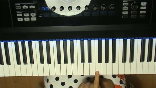 1 Ноты на клавиатуре . Фортепиано для начинающих