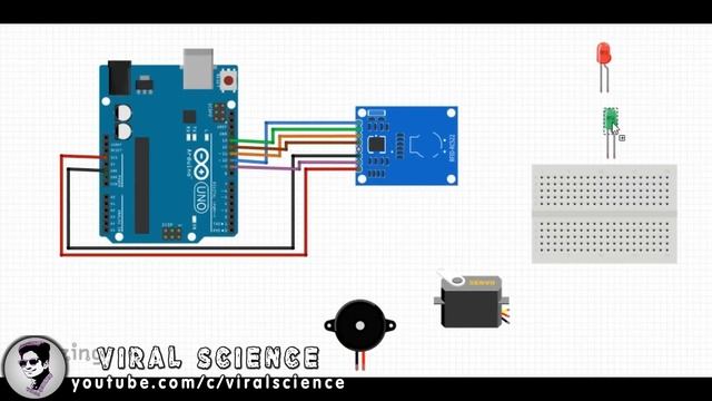 Arduino RFID Sensor (MFRC522) Tutorial смотреть онлайн
