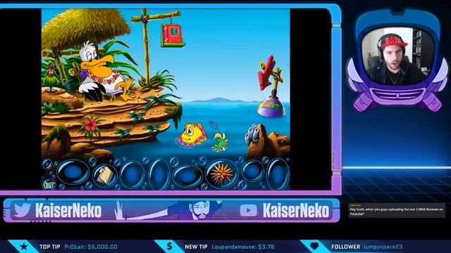 KaiserNeko Plays Freddi Fish 3: The Case of the Stolen Conch Shell! | TFS Gaming смотреть онлайн