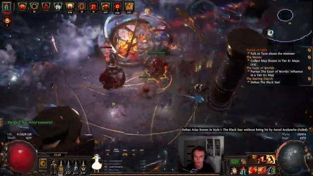 The Black Star Bossfight - first time 3.17 [SSFHC] смотреть онлайн