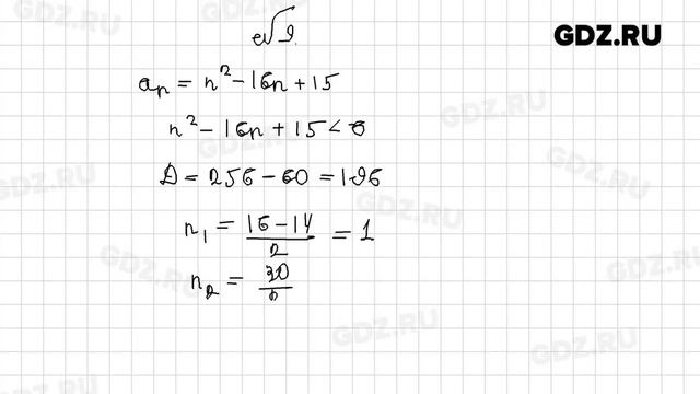 § 20 № 1-15 - Алгебра 9 класс Миндюк рабочая тетрадь